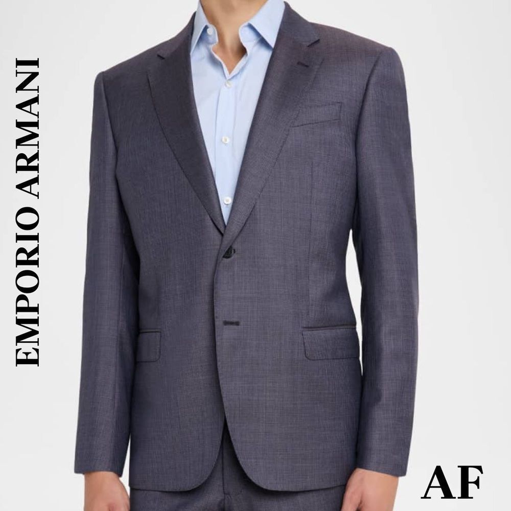 Emporio Armani G Linę Pinwheel Blazer Size 50 New